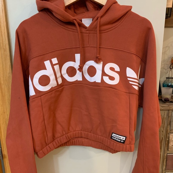 adidas originals women's vocal crop hoodie